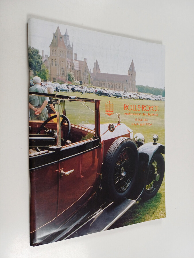 Rolls-Royce enthusiasts' club bulletin : July/August 2004