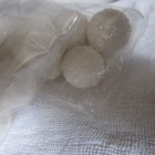 Valkoiset Kimaltavat Pallot / Pallo 3 x 6 kpl (18 kpl) - pikkukuva 5