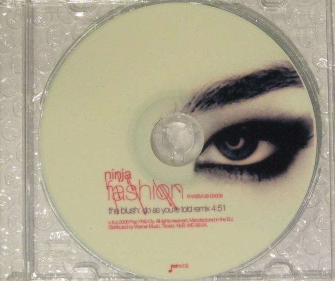 Ninja • Fashion PROMO CDr-Single