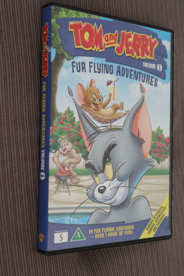 DVD Tom & Jerry Vauhdikkaat seikkailut, osa 1