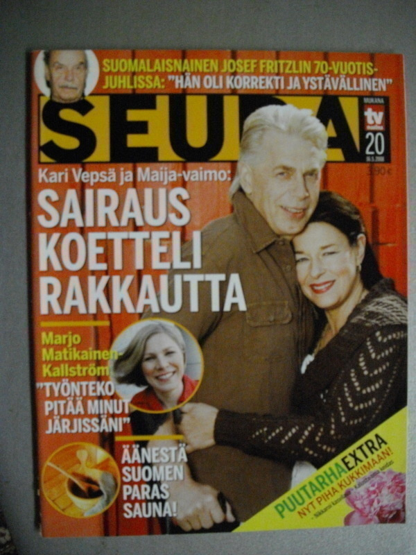 Seura lehti Nro 20/2008. (11.3)