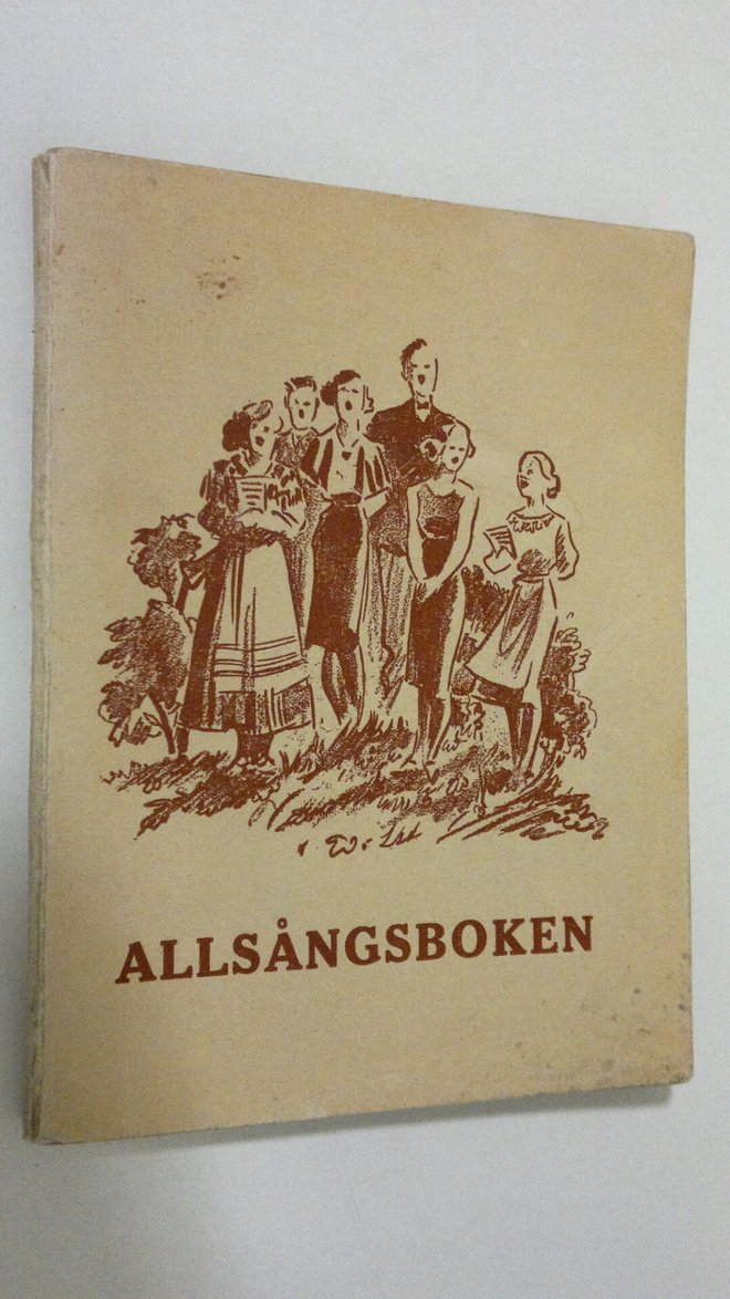 Evert Ekroth : Allsångsboken : texter till 140 sånger valda