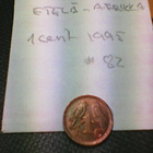 Etelä-Afrikka 1 cent 1995, km#82 - pikkukuva 1