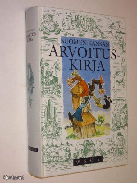 Suomen kansan arvoituskirja - WSOY 8.p 1992