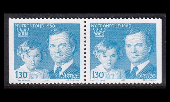 Ruotsi 1101DD ** Uusi kruununperimys (1980)