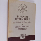 Donald Keene : Japanese literature : an introduction for ... - pikkukuva 1