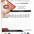 2019-20 SP Retail #130 /1199 Jesperi Kotkaniemi - pikkukuva 2