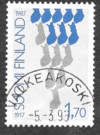 Suomen itsenäisyys 70v 1987 (LAPE 1026) O