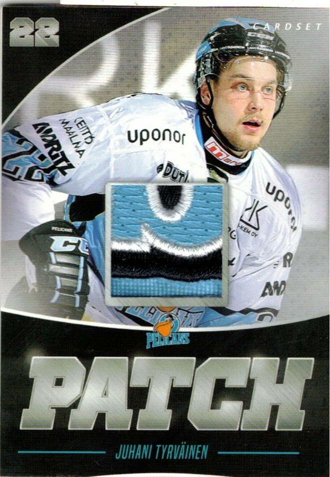 2016-17 Cardset  JUHANI TYRVÄINEN Pelicans Patch