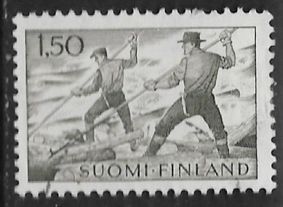 Yleismerkki 1,50mk 1963 (LAPE 581) O
