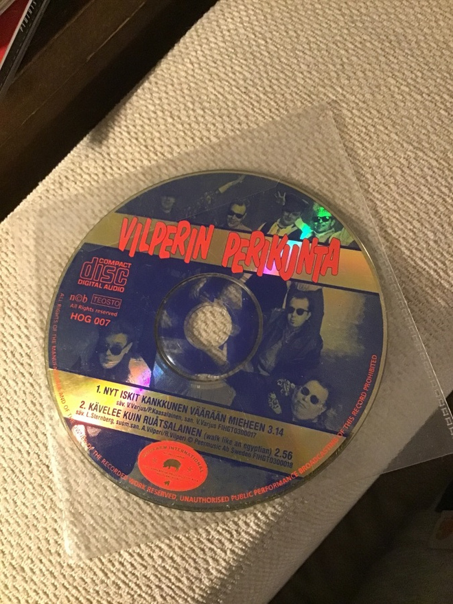 Vilperin Perikunta . Nyt iskit kankkunen väärään mieheen CDS