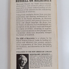 Bertrand Russell : The ABC of relativity - pikkukuva 2
