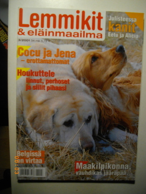 Lemmikit & eläinmaailma Nro 3/2001 (25.1)