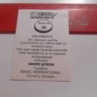SEMIC Jääkiekko Olympia-MM-72 #28 J.Kochta T-slovakia - pikkukuva 2
