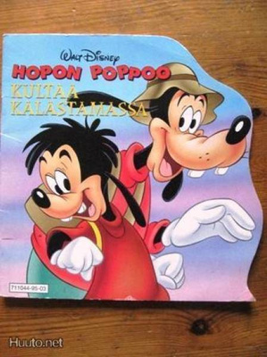 Hopon poppoo kultaa kalastamassa