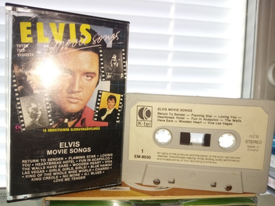 C-KASETTI ELVIS PRESLEY : MOVIE SONGS ( SIS POSTIKULU)