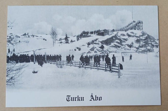 Turku, suksimäki Urheilupuistossa (UP nro 1.), ei p.