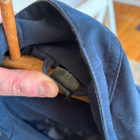 tummansininen bomber-tyylinen takki - pikkukuva 5