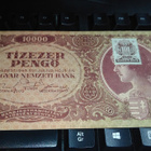 Hungary Unkari 10000 Pengö 1945 P119 aUNC - pikkukuva 1