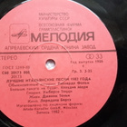 Super 20 - Italo-Hits '82 LP USSR - pikkukuva 3