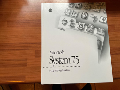 Macintosh System 7.7 ruotsinkielinen