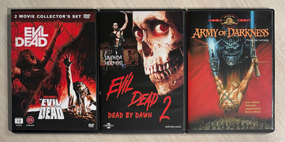 Sam Raimi: EVIL DEAD -kokoelma (4DVD) Bruce Campbell
