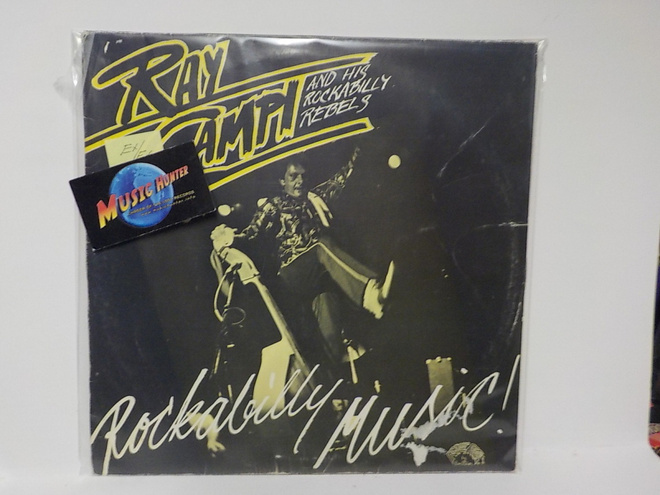 RAY CAMPI & HIS ROCKABILLY... - ROCKABILLY MUSIC EX/EX- LP