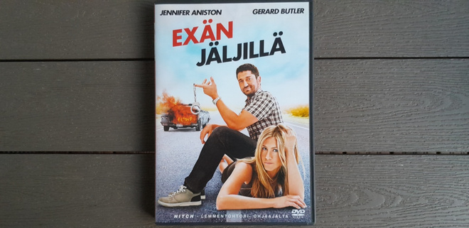 DVD: Exän Jäljillä (Jennifer Aniston, Gerard Butler 2010)
