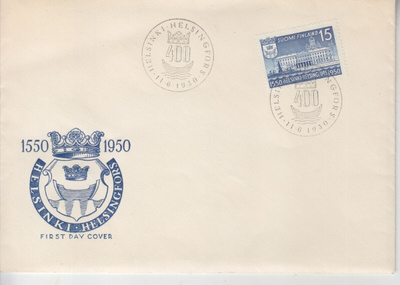FDC 1950 Helsinki