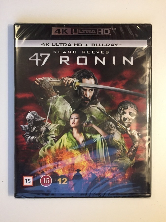 47 Ronin (4K Ultra HD + Blu-ray) Keanu Reeves (2013) UUSI