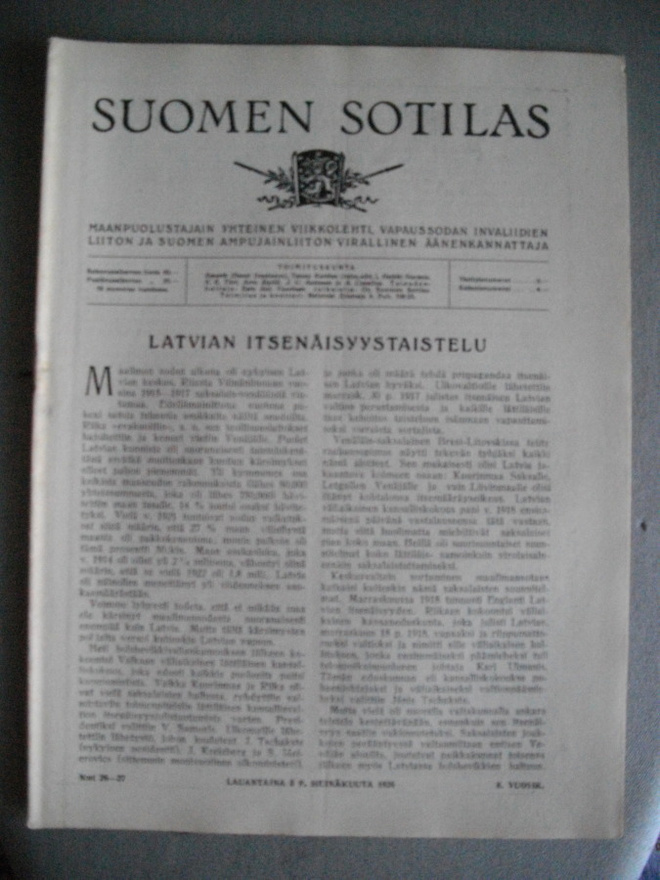 Suomen Sotilas Nro 26-27/1926 (15.3)