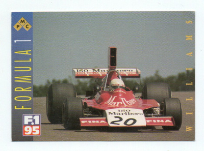 Keräilykuva FORMULA FI 1995 n:o 94 WILLIAMS