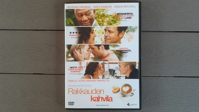 DVD: Rakkauden Kahvila (Morgan Freeman, Greg Kinnear 2007)