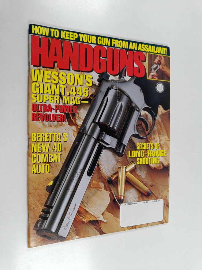Handguns for sport & defence october 1992