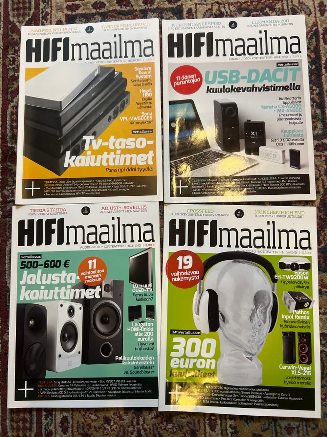 Hifimaailma 1-8 vuosikerta 2014
