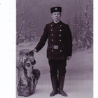 Valokuva Poliisi ? Palomies? Turku UPEA Kokardi+Solki 1900-l - pikkukuva 1