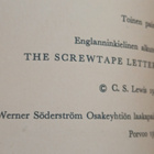 C.S. Lewis - Paholaisen kirjeopisto (pokkari) - pikkukuva 3