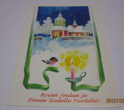 Omppu Osmo Omenamäki kortti v. 2003