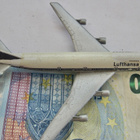 VANHA Malli Lentokone Boeing 747 Lufthansa MetalliaSaksa - pikkukuva 2