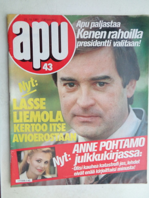 Apu lehti Nro 43/1981 (25.2)