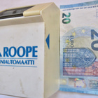 VANHA Pankki Säästöpossu KOP Roope Miniautomaatti - pikkukuva 1