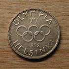 500 Mk 1952 Helsingin Olypialaiset Hopeaa - pikkukuva 1