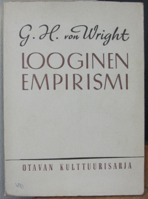 Georg Henrik von Wright: Looginen empirismi, Otava 1945.