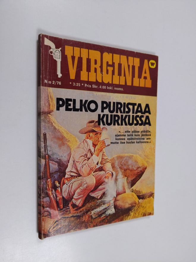 F. Beck : Virginia 2/1976 : Pelko puristaa kurkussa