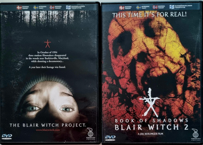 THE BLAIR WITCH PROJECT 1 & 2 DVD (2 x 1 DISC)