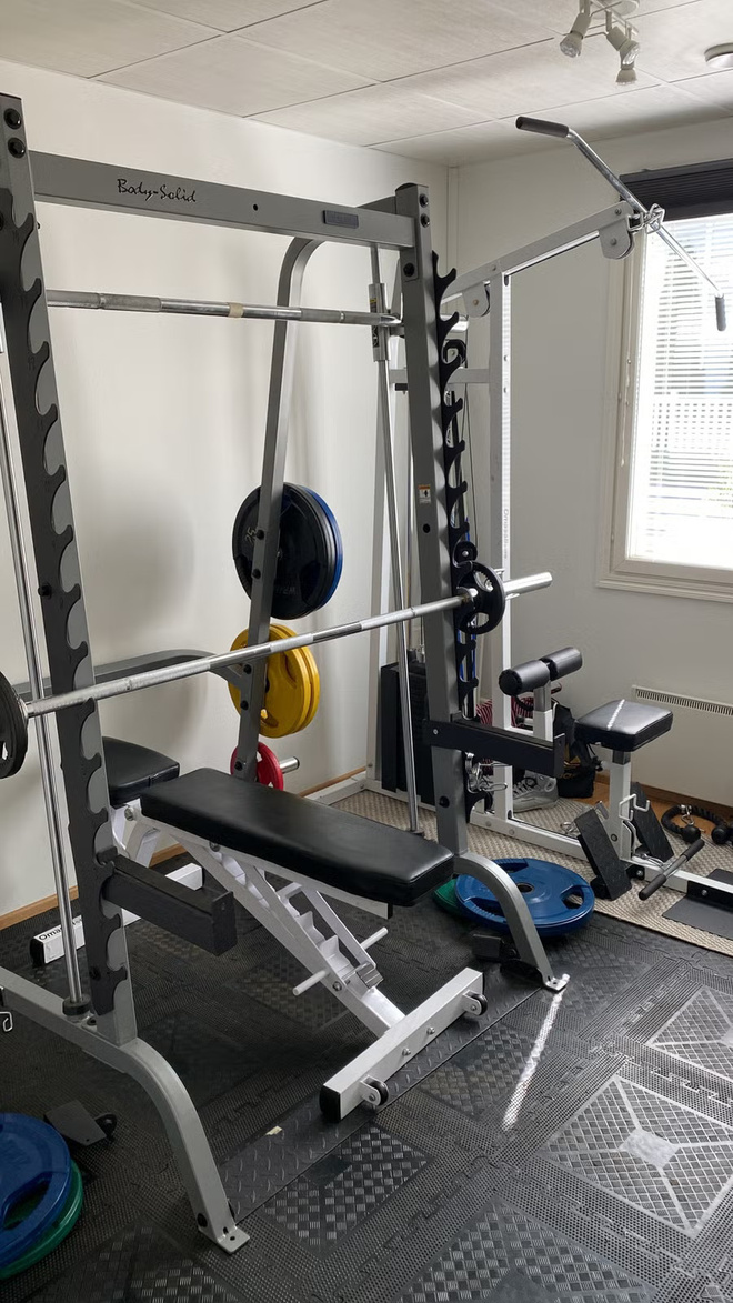 Body-Solid Series 7 Smith Machine / Half Rack