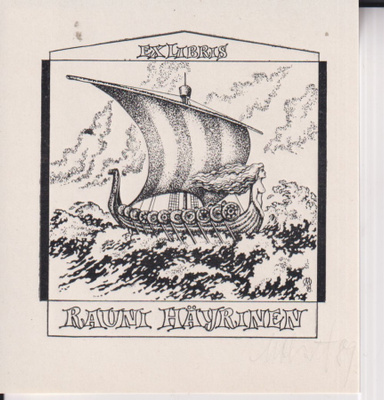 Ex Libris, Rauni Häyrinen , e22