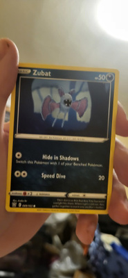 Zubat #89 Pokemon Battle Styles card