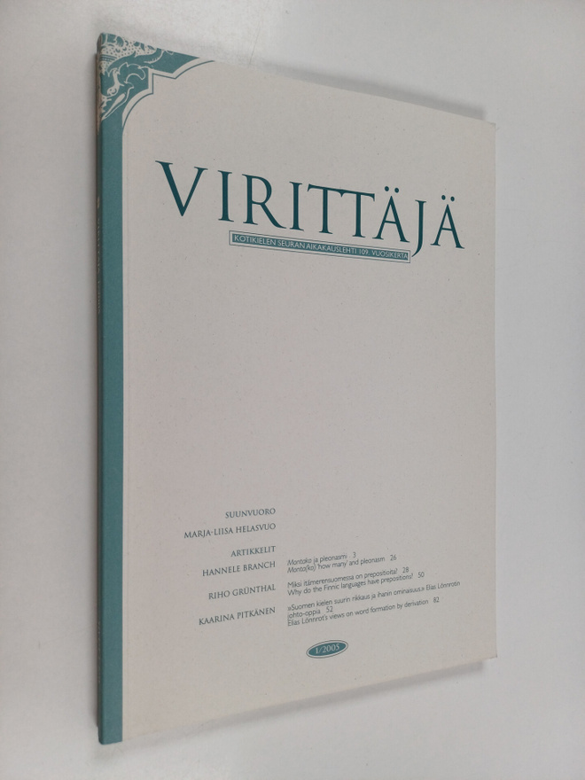 Virittäjä 1/2005