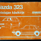 MAZDA 323 omistajan käsikirja 1981 - pikkukuva 1